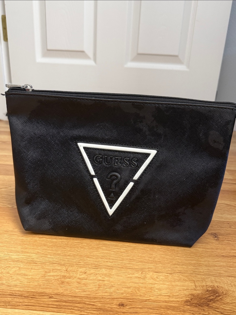 Guess Black Toiletry Pouch